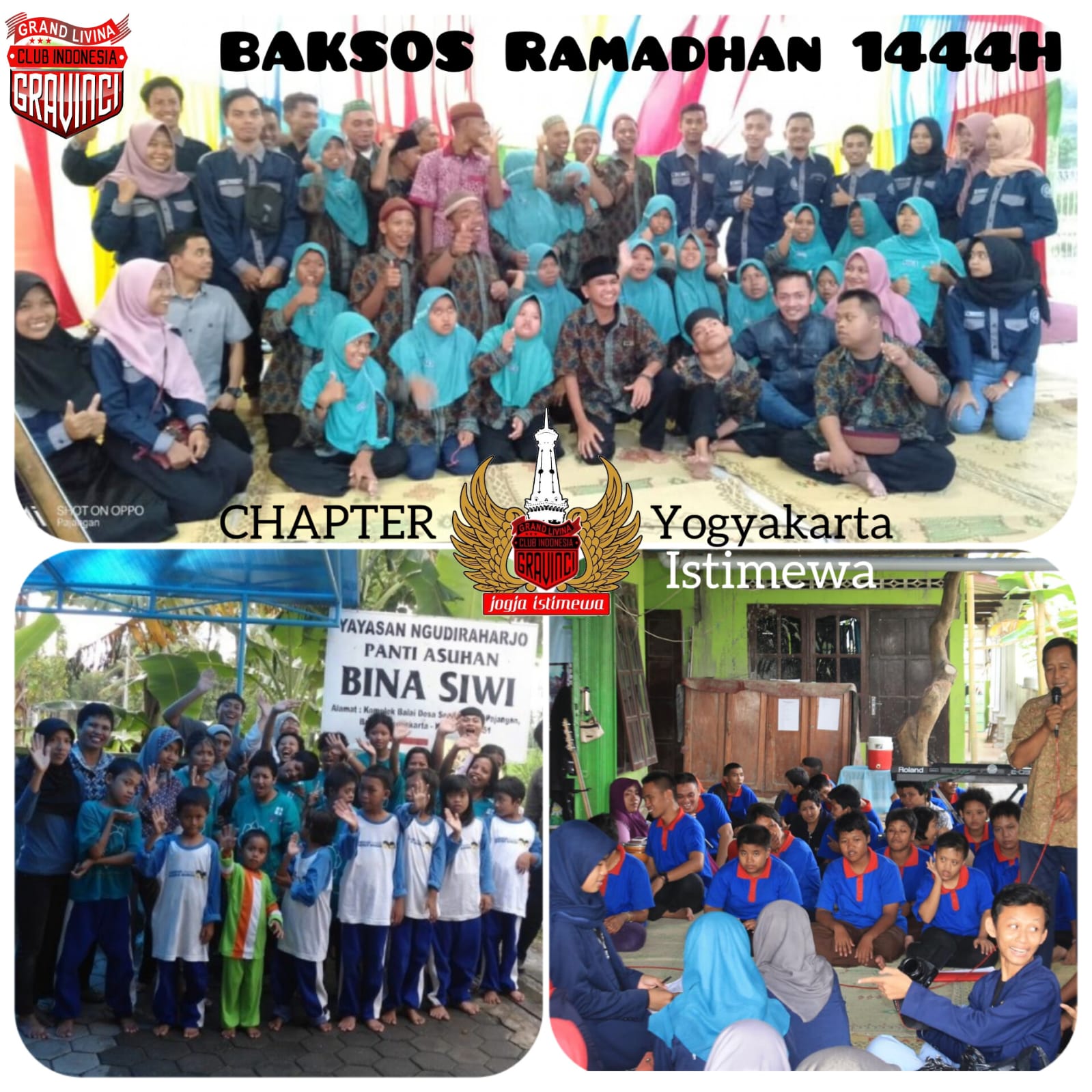 Bhakti sosial ramadhan 1444 H chapter Jogja